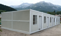 Cabane préfabriquée économique et portable, conteneur pliable, maison préfabriquée, maison modulaire pour bureau