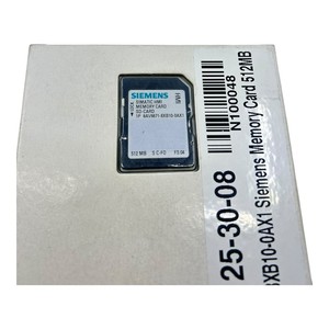 6AV6671-8XB10-0AX1 <span class=keywords><strong>MMC</strong></span> <span class=keywords><strong>512MB</strong></span> มัลติมีเดียการ์ด PLC - Product Image 3