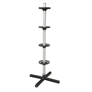 Heavy Duty Display Tire Rack Stand Met Wielen en Base Auto Wiel Display Houder Tyre Storage Rack Stand