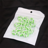 Lingxing LQ761 1 sac de perles tressées pour dreadlocks, en acrylique/plastique/lucite, colorées, à grand trou, pour coiffure DIY, décoratives, motif pigeon