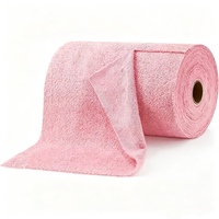 Chiffons de nettoyage en microfibre personnalisables de haute qualité, torchons en coton, chiffons de lavage, rouleaux de chiffons de nettoyage en microfibre