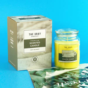 Velas Aromáticas de Vidrio Estilo <span class=keywords><strong>Yankee</strong></span> al Mejor <span class=keywords><strong>Precio</strong></span> para Decoración del Hogar - Product Image 5