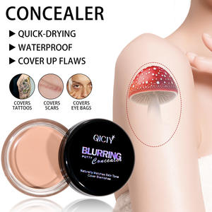Base correctora <span class=keywords><strong>de</strong></span> marcas antiacné <span class=keywords><strong>de</strong></span> 6 colores, polvo antiadherente duradero para Círculos oculares negros, blanqueamiento Natural, suavizante <span class=keywords><strong>de</strong></span> la piel - Product Image 4