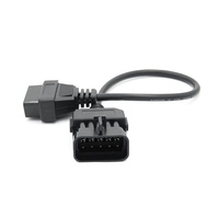 Wholesale Price OBD1 to OBD2 Connecting Cable OBDII for Opel 10PIN to 16PIN Connector Cable