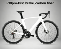 Vélo de route en carbone ultra-léger à axe traversant, transmission Sensah RS 22 vitesses, roues en alliage, vélo de course professionnel, vente chaude