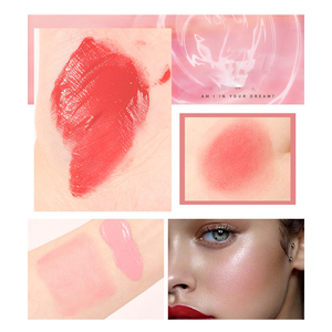Blush liquido impermeabile antisudore idratante nutriente per il viso cosmetici colorante naturale che tiene il rossore - Product Image 3