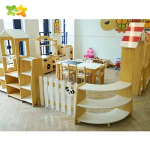 Set furnitur perawatan anak, pusat pendidikan dini furnitur anak menarik