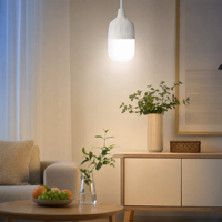 Ampoule LED pour la maison, culot E27 B22, matériau PP, alimentation CA, 2400-12000K, Ra70-95, éclairage résidentiel