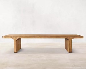 Table basse ovale en chêne massif Wabi Sabi avec pied unique à tenon intégré, style minimaliste, profil bas, pour salon, table à thé en bois, personnalisable - Product Image 3