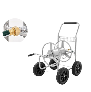 <span class=keywords><strong>Chariot</strong></span> à enrouleur de <span class=keywords><strong>tuyau</strong></span> robuste pour extérieur à 4 roues avec roues, système d'irrigation d'eau pour plantes industrielles, <span class=keywords><strong>chariot</strong></span> mobile - Product Image 4