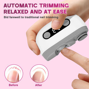 Coupe-<span class=keywords><strong>ongles</strong></span> électrique 2 en 1 avec lumière, lime à <span class=keywords><strong>ongles</strong></span>, polisseuse, outil de toilettage 2 en 1 <span class=keywords><strong>pour</strong></span> adultes, enfants, bébés, <span class=keywords><strong>ongles</strong></span> des doigts - Product Image 6