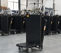 Plateforme Élévatrice Électrique Industrielle Robuste à Quatre Roues Pliante de Type Chenille en Acier Inoxydable, Vente Directe Usine