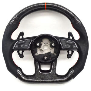 Volant complet en carbone forgé de qualité OEM pour Audi A3 A5 A6 A7 8v S7 <span class=keywords><strong>RS7</strong></span> <span class=keywords><strong>2016</strong></span> - Product Image 4