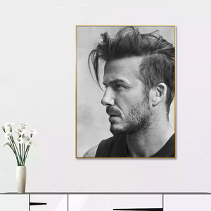 Guanjun ภาพบุคคล<span class=keywords><strong>เดวิดเบ็คแฮม</strong></span>สุดเท่โปสเตอร์ฟุตบอลดาวพิมพ์ผ้าใบ - Product Image 1