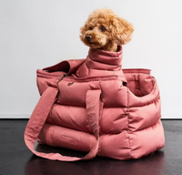 Sac à dos pour chien Glory BSCI personnalisé avec logo, en polyester doux, pliable, portable, doublure en fourrure chaude pour l'hiver, sac à dos pour animaux de compagnie pour l'extérieur