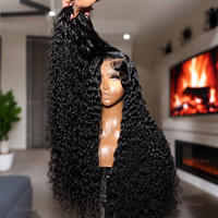 Perruque en cheveux humains vierges bruts péruviens 13x4 HD Lace Front sans colle pré-épilée Deep Wave Cuticle Aligned Double Drawn Vente en gros OEM