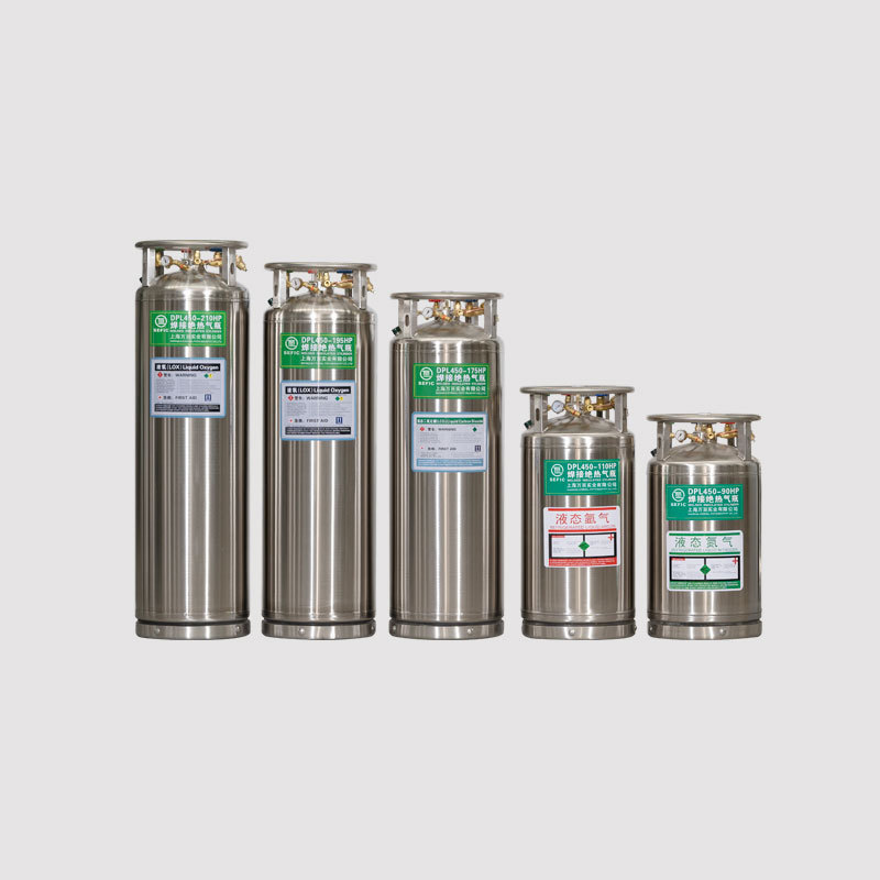 Customization 80L-500L Liquid Oxygen/Nitrogen Cylinder Dewar Tank