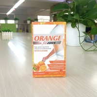 Jus Orange Minceur Detox Poudre Instantanee Perte Poids Brule Graisse Controle Appetit Plante Fruit Boisson Sachet