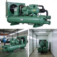 Unité de compresseur semi-hermétique à spirale avec moteur-pompe pour usine de saucisses et de jambon, chambre froide, congélateur, 2HP~50HP, OEM personnalisé, refroidissement par air, haute performance