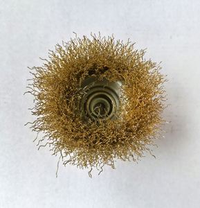 <b>Wire</b> <b>Brush</b> Brass <b>Wire</b> <b>Brush</b> Heavy Duty Crimped <b>Wire</b> Cup <b>Brush</b> - Product Image 5