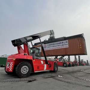 Equipo Logístico Usado en Excelentes Condiciones, Apilador Kalmar de 45 Toneladas DRF450 DRT450, Máquina Elevadora de Contenedores a Bajo Precio - Product Image 1