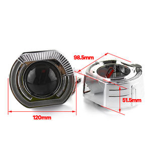 IPHCAR <span class=keywords><strong>Prix</strong></span> de gros <span class=keywords><strong>Moto</strong></span> HID Xenon <span class=keywords><strong>Light</strong></span> H4 Projecteur Phares avec Angel Eyes pour Auto Parts Accessoires - Product Image 3