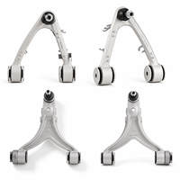670004185/186 670107802/803 Kit de bras de suspension supérieur et inférieur en aluminium forgé pour Maserati Ghibli M157 Quattroporte M156 13-16 pour Maserati