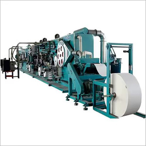 Machine de fabrication de serviettes hygiéniques automatiques jetables pour femmes, machine de fabrication de serviettes hygiéniques biodégradables - Product Image 4