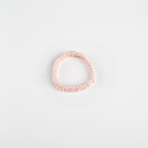 Venta a granel Producto de seda Seda Cabello Scrunchies Rosa Cabello Scrunchies para niña - Product Image 4