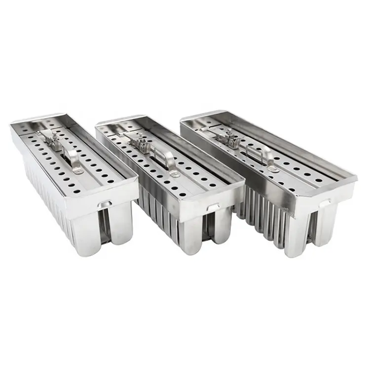Бразильские 26 палочек формы для мороженого из нержавеющей стали 26 полостей коммерческие формы для мороженого с экстрактором палочек