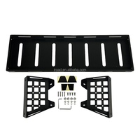 Accessoires de rangement pour voiture Plateau de coffre arrière en aluminium de haute qualité pour Suzuki Jimny 5 portes 2023 2024 2025