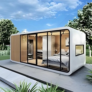 Hiện đại hai lớp <span class=keywords><strong>prefab</strong></span> <span class=keywords><strong>container</strong></span> khách nhà Apple cabin với khung thép cho vườn sống cửa hàng hoặc nhà vệ sinh sử dụng cho bán - Product Image 6
