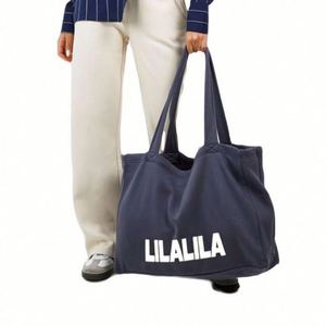 Bolsa de Mano de Lona Reutilizable, Multifuncional, Ecológica, de Moda, con Diseño Nuevo y Personalizado, para Viajes y Compras - Product Image 3