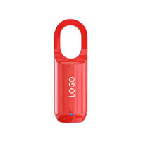 Cadenas intelligent à empreintes digitales pour casier, petit cadenas à empreintes digitales rechargeable, biométrique pour casier de salle de sport, école, valise, sac à dos