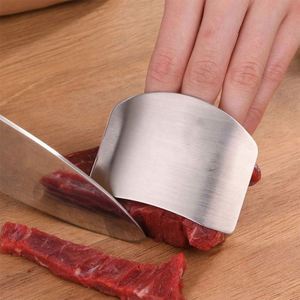 Kitchen Accessories 430 Stainless Steel Finger Protector Guard Chop Safe Slice Knife Finger Hand Protector <b>for</b> Cutting - Product Image 6