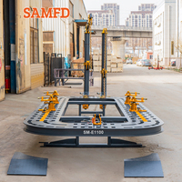SAMFD Redresseur de châssis automobile personnalisé, machine de redressage de châssis, construction métallique, réparation professionnelle des bosses, CE/ISO-9001