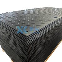 Tapis de protection du sol et de route temporaire en HDPE/UHMWPE de haute qualité 4x8 pieds avec services de moulage et de découpe