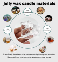 DLD Fabrik Kundenspezifische Kerzenherstellungszubehör Transparentes Gel-Kerzenwachs Geleewachs für DIY-Kerzenherstellung