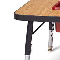 Table de jeu pour enfants, ensemble table et chaises en bois, jouet pour enfants, hauteur réglable avec table à blocs de construction