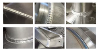 Machine à souder à l'arc argon ACDC WSME-400 TIG à refroidissement par eau, de qualité industrielle, à double impulsion, pour l'alliage d'aluminium et de magnésium.