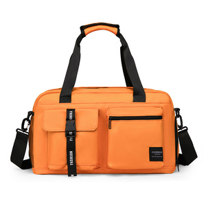 Nouvel Arrivage Sac de Voyage Unisexe Grande Capacité Sac de Sport Compartiment à Chaussures Indépendant Séparation Sec/Humide Sac de Sport d'Entraînement - Product Image 1