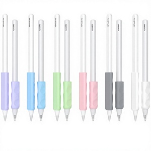 ปลอกซิลิโคนบาง 0.3 มม. สำหรับ <span class=keywords><strong>Apple</strong></span> <span class=keywords><strong>Pencil</strong></span> ทุกยุค สำหรับ Huawei M-<span class=keywords><strong>Pencil</strong></span> รูปทรงสามเหลี่ยม ป้องกันความเมื่อยล้า จับถนัดมือ - Product Image 6