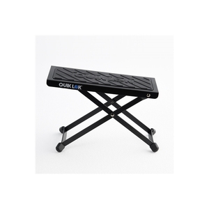 Accesorio de reposapiés de metal QUIK LOK FS/01 para guitarras y bajos, comodidad y estabilidad para la configuración de instrumentos musicales - Product Image 1