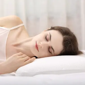 Cuscino in schiuma di lattice naturale al 100% comodo cuscino in lattice per la salute del sonno