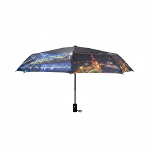 New York 38 \ "Parapluie Compact Automatique Soixante Pièces Par Carton Six-Fois Trois-Pliage Conception Forte Auto Ouvert Protection Contre La Pluie - Product Image 4