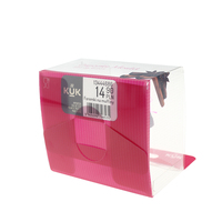 Boîte d'emballage en pvc transparente, Logo personnalisé, boîte écologique pour gâteau, pièces