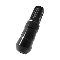 Machine à tatouer électrique sans fil professionnelle, moteur sans noyau rechargeable, course de 4 mm, 1 batterie jetable 2000 mAh