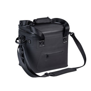 กระเป๋าเก็บความเย็นแบบพกพา TPU ขนาด 12/20/24 กระป๋อง พร้อมโลโก้สั่งทำพิเศษ วัสดุ 840D แบบนิ่ม สำหรับแคมป์ปิ้งและกิจกรรมกลางแจ้ง - Product Image 2