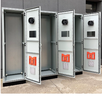 Armoire de distribution électrique en acier vide, boîtier électrique industriel, contrôle de fréquence variable basé sur PLC, IP32