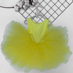 Tutú de Ballet para Niñas de 3 a 10 Años, Color Rosa Polvo, Vestido de Danza para Niñas - Product Image 6